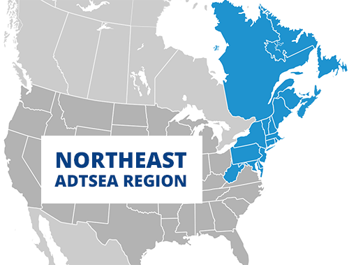 Map of NETSEA Region
